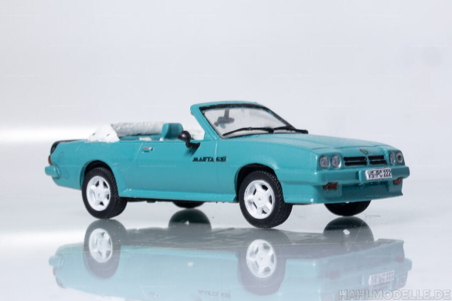 Modellauto | hahlmodelle.de | Opel Manta B Cabriolet (Piecha)