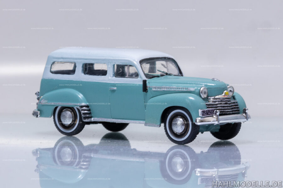 Modellauto | hahlmodelle.de | Opel Olympia 1951 Kombi (Miesen)