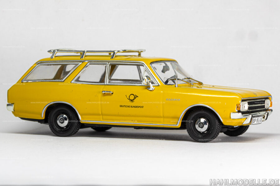 Modellauto | hahlmodelle.de | Opel Rekord C CarAVan, Post
