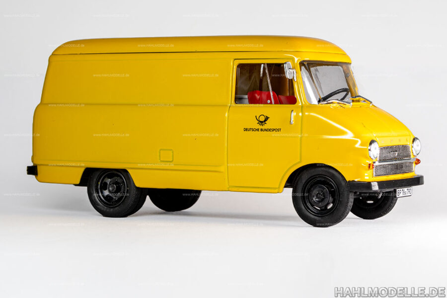 Modellauto | hahlmodelle.de | Opel 1,9 to. Kastenwagen, Post